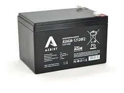 Акумулятор для ДБЖ/інвертора Azbist ASAGM-12120F2