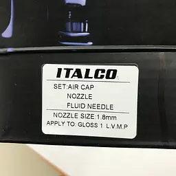 Форсунка для фарбопультів Gloss LVMP 1.8 мм ITALCO NS-Gloss-1.8LM - мініатюра 2
