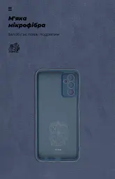 Чохол ArmorStandart ICON для Samsung M23 (M236) Camera cover Dark Blue - мініатюра 4