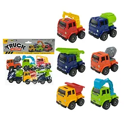 Інерційна будівельна спецтехніка Truck City Builder (3309-7) в асортименті