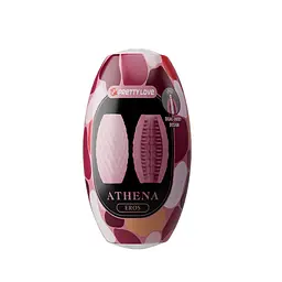Мастурбатор Pretty Love Athena Eros 7.6 см рожевий - мініатюра 6
