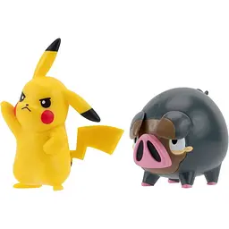 Набір ігрових фігурок Pokemon W17 Пікачу та Лечонк (PKW3566) - мініатюра 3
