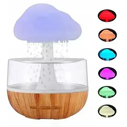 Зволожувач повітря RIAS Хмара RGB з дощем 300ml Brown (3_04347) - мініатюра 3
