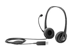Гарнітура HP Stereo USB Black (T1A67AA)