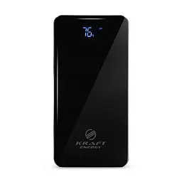 Повербанк 50000mAh Power Bank Kraft KPB-1650L Black 2 світлодіоди (43-00055)