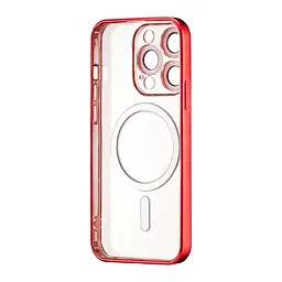 Чохол Ductil Metallic Edge with MagSafe (Protected Camera & Lens) iPhone 14 Pro Red - мініатюра 3