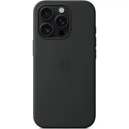Оригінальний силіконовий чохол Apple Silicone Case with MagSafe для Iphone 16 Pro Midnight Black MYYJ3ZM/A - мініатюра 5