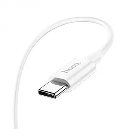 Кабель для заряджання USB на Type-C HOCO X64 3A Lightweight Білий - мініатюра 3
