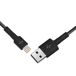 Кабель ZMi Cable USB to Lighting Kevlar 2A 1m AL803 Black - мініатюра 2