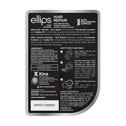 Вітаміни для волосся Ellips Hair Vitamin Hair Repair with Pro-Keratin Complex Відновлення волосся 6 мл (6 шт. х 1 мл) - мініатюра 2