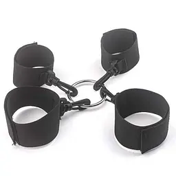 Фіксатори для рук і ніг BDSM-аксесуари для різних ігор Чорний K000380