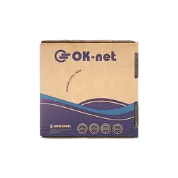Кабель мережевий OK-Net UTP 100м cat.5e (U/UTP-cat.5E) (КПВ-ВП (100) 4х2х0,49 / 100) - мініатюра 2