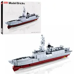 Конструктор Sluban Військовий корабель M38-B0702 459 деталей