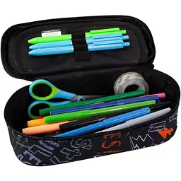 Пенал на блискавці CoolPack Campus New York з органайзером для ручок 23x9x5 см (F062909) - мініатюра 2