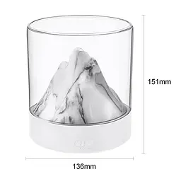 Зволожувач повітря з Арома D5 Mountain gradient colour 300ml White Epik teh0029806 - мініатюра 2
