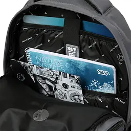 Рюкзак шкільний ортопедичний Yes T-51L Mood Zone Grafit - мініатюра 8