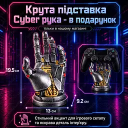 Бездротовий геймпад 1000 mAh / джойстик для PS4, ПК, Android та iOS з Bluetooth 5.2 - мініатюра 3
