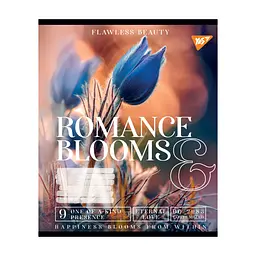 Зошит Yes А5 Romance blooms 96 аркушів, лінія (766509), в асортименті - мініатюра 2