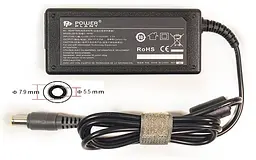 Блок живлення для ноутбуків PowerPlant IBM/LENOVO 220V, 20V 65W 3.25A (7.9 x 5.5) (IB65H7955)