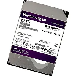 Жорсткий диск 3.5` WD Purple Pro 22TB SATA 512 MB (WD221PURP) [103863] - мініатюра 4
