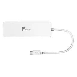 USB-Хаб j5create JCD373-N, USB Type-C 5-в-1 (JCD373-N) - мініатюра 2