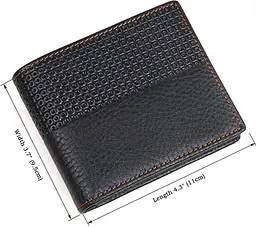 Чоловічий шкіряний гаманець Vintage 9.5х11 см acs0015348 - мініатюра 8
