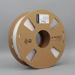 Пластик для 3D друку Gembird, PETG, Natural, 1.75 мм, 1 кг (3DP-PETG1.75-01-NAT)