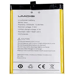 Батарея UMI / UMIDIGI Umi Umidigi One 3550 мА * год
