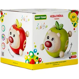 Іграшка Baby Team Неваляйка (8608_зелений) - мініатюра 5