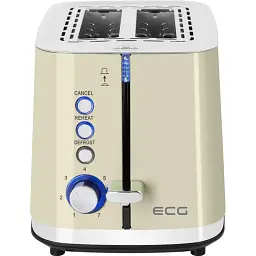 Тостер ECG ST 2766 Vintage Vanilla - мініатюра 5