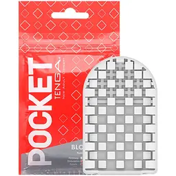 Мастурбатор Tenga Pocket Block Edge (SO5596) [96199] - мініатюра 1