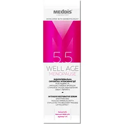 Відновлювальна сироватка інтенсивної дії Well Age Menopause Meddis 50 мл - мініатюра 2