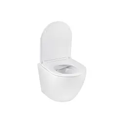 Комплект 4 в 1: Інсталяція Grohe Rapid SL 3 в 1 38772001 + Унітаз безободковий Kroner Harz WHI493736 RIMLESS з сидінням Slim Duroplast / Soft-close / Quick relase KH493736WHIR (38772001KH493736) - мініатюра 5