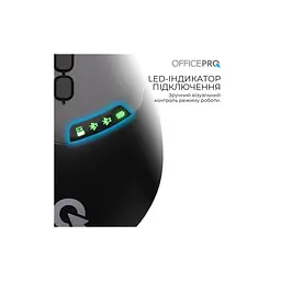 Мишка OfficePro M520B Wireless/Bluetooth Black (M520B) - мініатюра 8
