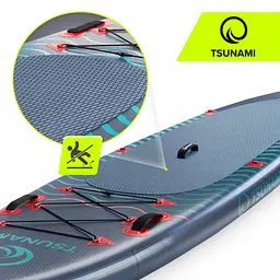 Надувна SUP дошка TSUNAMI 350 см із веслом Wave T03 (P-5907739314222) - мініатюра 9