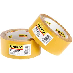 Скотч двосторонній універсальний Unifix 50 мм x 25 м поліпропілен
