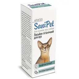 Лосьйон для догляду за вухами Природа Sani Pet, для котів та собак, 15 мл (PR020058) - мініатюра 3