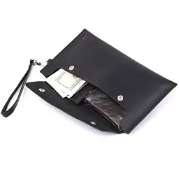 Шкіряна косметичка SHVIGEL 24х13 см acs0025813 - мініатюра 3