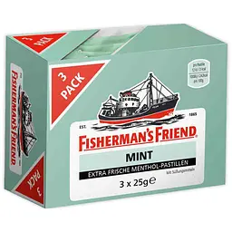 Набір льодяників Fisherman's Friend Mint 3x25g