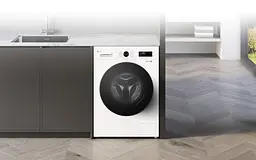 Пральна машина LG фронтальна, 7кг, 1200, A+++, 44см, дисплей, пара, інвертор, білий (F2Y1HS5W) - мініатюра 3