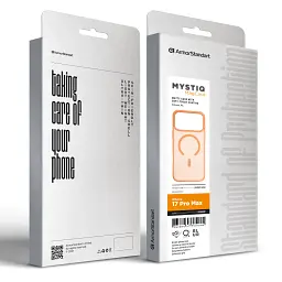 Чохол ArmorStandart Mystiq MagCase для Apple iPhone 17 Pro Max Orange - мініатюра 3