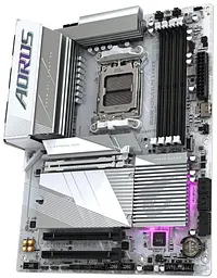Материнська плата Gigabyte B650E AORUS ELITE X AX ICE (B650E AORUS ELITE X AX ICE) (Socket AM5, AMD B650, ATX) - мініатюра 2