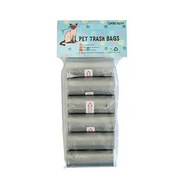 Пакети для прибирання за собаками Pet Trash Bags Coming Puppy гігієнічні пакети для тварин - мініатюра 4