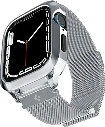 Ремінець Spigen Metal Fit Pro для Apple Watch 42/44/45mm Silver [ACS04584] [85168] - мініатюра 3