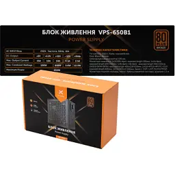 Блок живлення Vinga 650W (VPS-650B1) - мініатюра 7