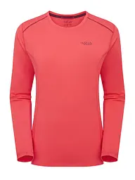 Лонгслів жіночий Rab Force LS Tee Women 10 Кораловий