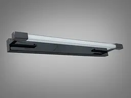 Настінний LED світильник Лофт Diasha 9602/L чорний хром 9 Вт три режими - мініатюра 3