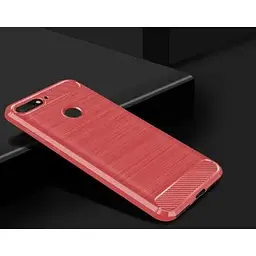 Чохол PRIMO Carbon Fiber Series для Huawei Y6 Prime 2018 Red - мініатюра 2