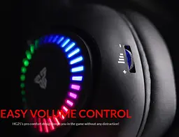 Ігрові навушники Fantech Orbit HG-25 7.1 RGB Black з мікрофоном - мініатюра 9