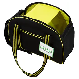 Сумка-переноска Lucky Pet Сенді №0, 17x40x26 см, чорна - мініатюра 2